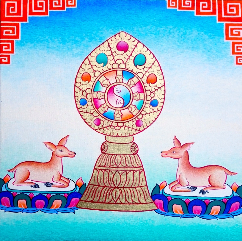 Dharmarad, gemalt von Dasang